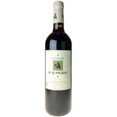 Vin de France rouge Le Cinsault 2021, Domaine d&rsquo;Aupilhac